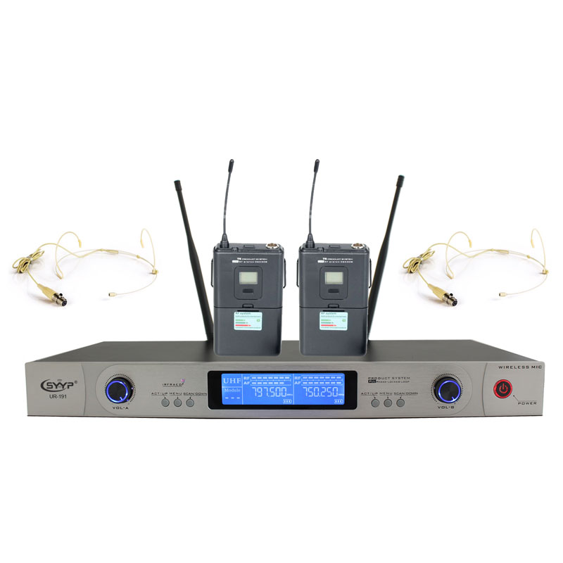 UR-191頭戴領夾麥克風